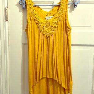 High1low tank glows tank top